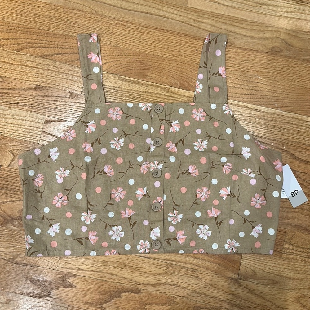 BP strap crop top